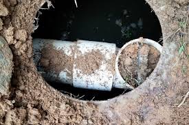 Close-up of plumbing components